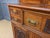 Victorian Carved Walnu Bookcase witht Secretaire, 1880 For Sale - Image 14 of 18