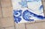 18th Century Antique Hand-Painted Portuguese Set of 6 Tiles With Rustic Scenic Decoration For Sale - Image 6 of 7