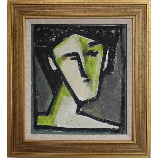 Hidden Portraits XXXIII, 1990s, Acrylic Painting on Cnavas, Framed For Sale - Image 11 of 11