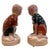 Ceramic Pair Chinoiserie Monkeys For Sale - Image 7 of 9