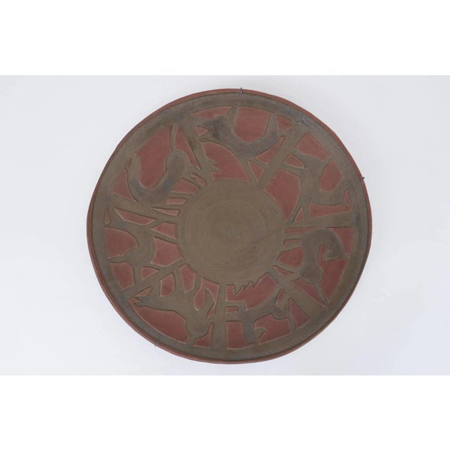 Ceramic Raw Ceramic Dish by Alessio Tasca, 1996 For Sale - Image 7 of 7