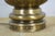 Metal Vintage Brass Hollywood Regency Baluster Oil Lantern Table Lamp For Sale - Image 7 of 14
