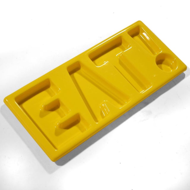 Arthur Umanoff's designs often embrace playfulness and whimsy and this plastic serving tray is a great example. From his...