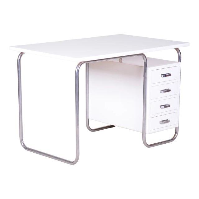 Bauhaus Writing Desk attributed to Robert Slezak, 1930s For Sale