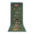 Koi Fish Olive Green Hand Knotted Runner Rug 2.6x6Ft. For Sale