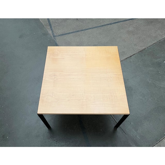 Mid-Century Minimalist Model T-Angle 306 Couch Side Table by Florence Knoll for Knoll International, 1950s For Sale - Image 4 of 18