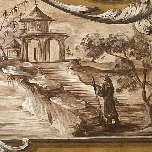 Neo-Classical Italian Painted Headboards, 1800s, Set of 3 For Sale - Image 4 of 5