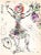 1960 Marc Chagall Original Lithograph La Jongleuse For Sale
