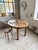 Oval Walnut Farmhouse Table, 1950s For Sale - Image 10 of 18