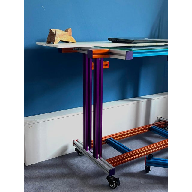 Techno Table by Clemence Seilles for Stromboli Design For Sale - Image 13 of 16