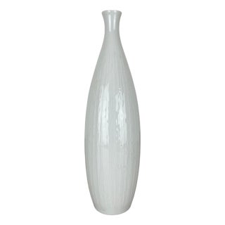 Large German Op Art Vase Vase from Heinrich Fuchs, 1970s For Sale