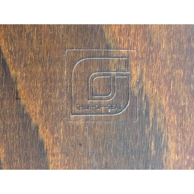 Stacking Chair with Pagholz Shell from Thur-Op-Seat, West Germany, 1970s For Sale - Image 18 of 18
