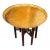 Early 20th Century Moorish-Style Brass Tray Table For Sale