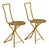 Set of Dafne Folding Chairsi, 1970s For Sale - Image 9 of 9