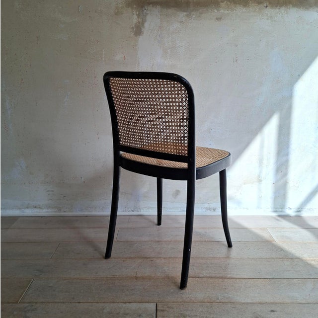 No. 811 Prague Chairs by Josef Hoffmann for Ligna, 1970s, Set of 4 For Sale - Image 10 of 12