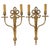 Gold Louis XVI Style Bronze Sconces, Early 20th Century, Set of 2 For Sale - Image 8 of 8