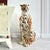 Italian 20th Century Italian Ceramic Leopard Floor Sculpture For Sale - Image 3 of 18
