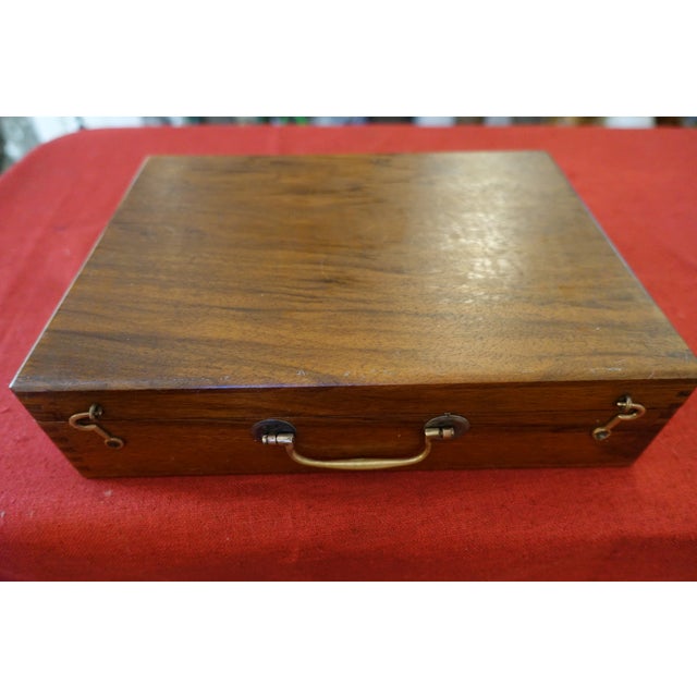 1930s Vintage Painters Case in Wood, 1930s For Sale - Image 5 of 9