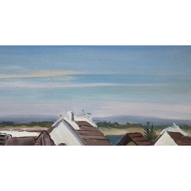 Yves Brayer, Cabins in the Camargue, 1950s, Painting, Framed For Sale - Image 6 of 18