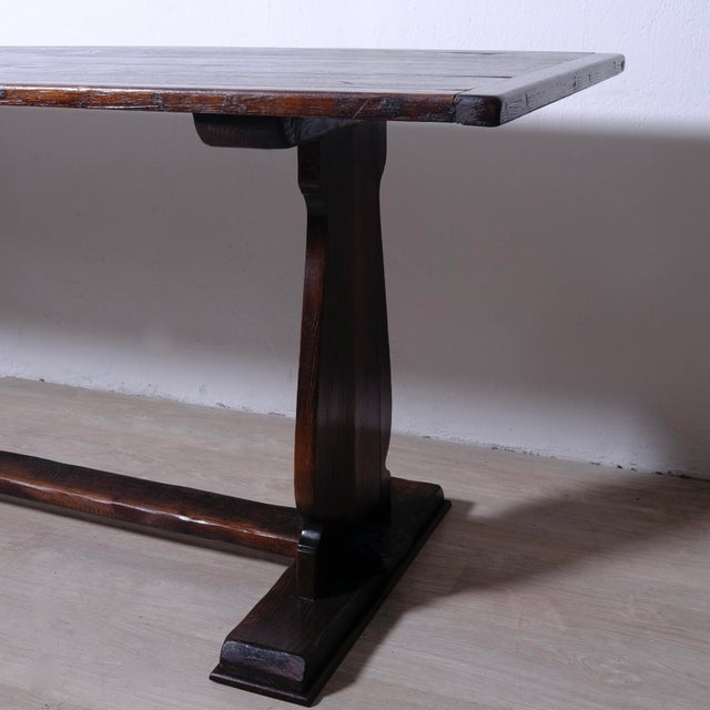 Antique Wooden Refectory Table, Italy, Early 1900s For Sale - Image 13 of 18