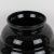 Oversized Black Opaline Glass Vase, Belgium 1950s For Sale - Image 4 of 7