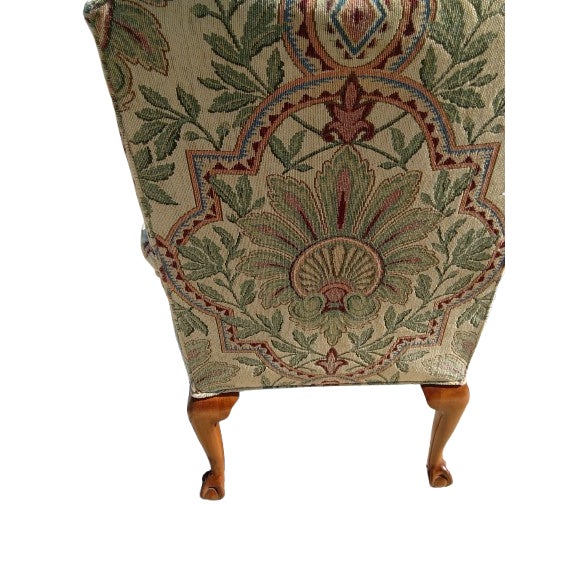 Pair of 1870 Chippendale Needlepoint Tapestry Chairs For Sale In Dallas - Image 6 of 8