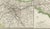 Antique Map of France Road Map by Alexandre Vuillemin, 1850 For Sale - Image 8 of 13
