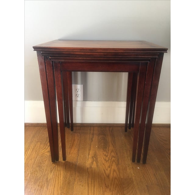 Henredon Heritage Nesting Tables Set of 3 Chairish