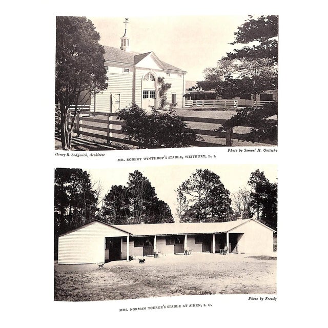 White "Sporting Stables & Kennels" Book 1935 Gambrill, Richard v.n. And Mackkenzie James C. For Sale - Image 8 of 12