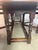 English Oak Gateleg Dining Table With Turned Supports For Sale In Los Angeles - Image 6 of 15