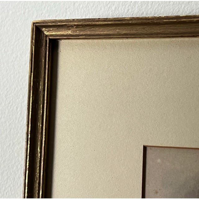 1900 - 1909 Early 1900s Lighthouse Near Caldwell's Landing, Framed For Sale - Image 5 of 8