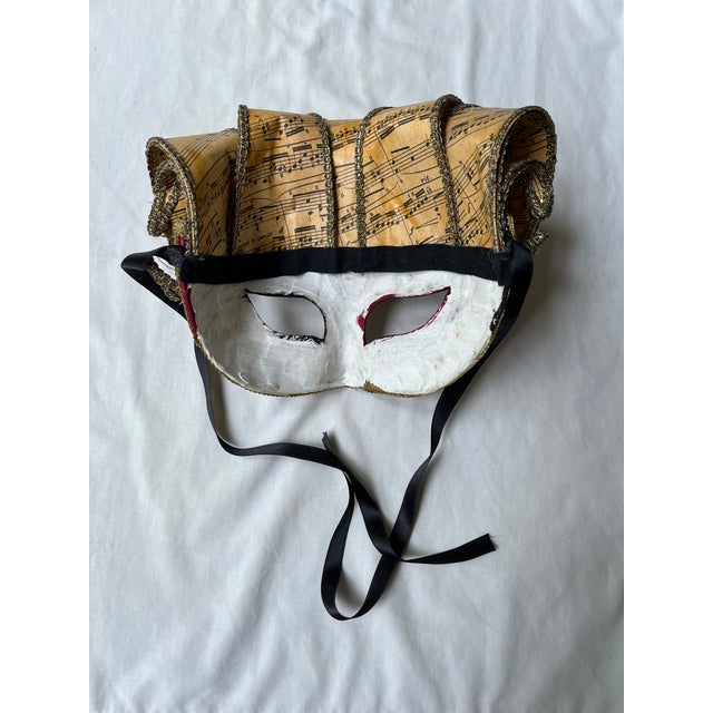 Collection of 8 Vintage Carnival Masks, Handmade in Venice For Sale In Richmond - Image 6 of 18