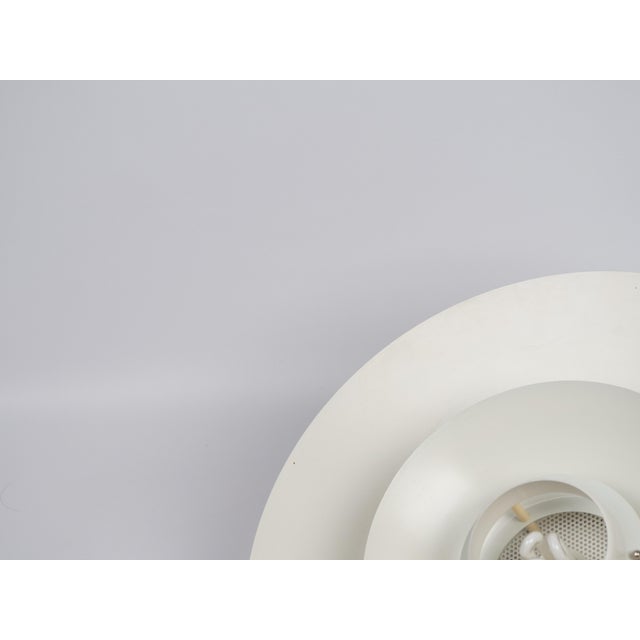 Metal Vintage Danish Donau Pendant Lamp by Kurt Wiborg for Jeka, 1980s For Sale - Image 7 of 13