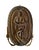 Antique Brass Wall Sconces With Embossed Knights and Fleur De Lis - a Pair For Sale In Los Angeles - Image 6 of 6