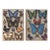 1934 Set of 2 Vintage French Butterfly Prints, Matted For Sale