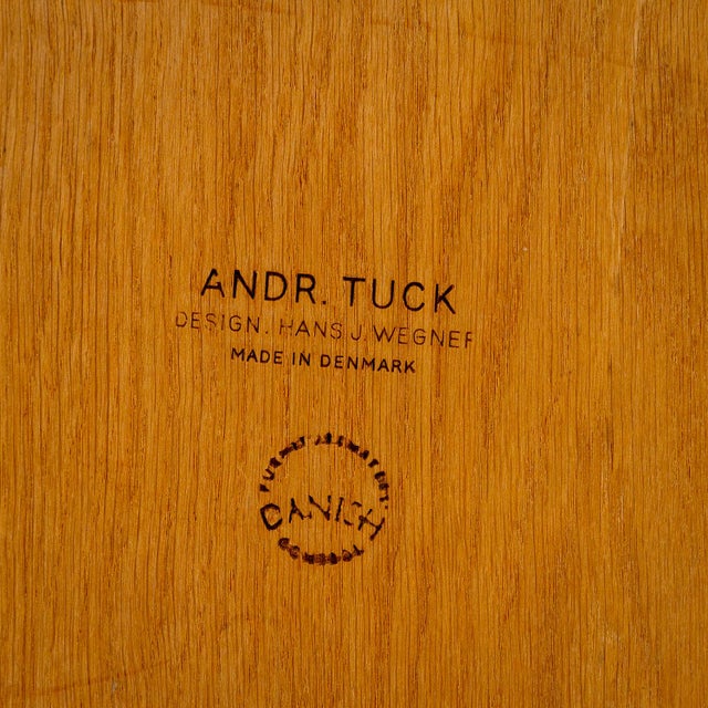Large Oak Coffee Table by Hans Wegner for Andreas Tuck, Denmark, 1960s For Sale - Image 16 of 18