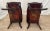 1950s Art Deco Style Step Tables Two Tier Nightstands Embossed Leather by Stanwycke For Sale - Image 11 of 11