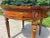 Henredon Vintage Henredon Federal-Style Round Center Table | Traditional Neoclassical Occasional Table With Drawer & Brass Casters For Sale - Image 4 of 11