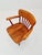 Brown Bauhaus Style Swivel Office Armchair in Wood from Stollgiroflex, 1960s For Sale - Image 8 of 11