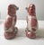 Vintage Reproduction Porcelain Staffordshire Dog Figurines, a Pair For Sale - Image 4 of 8