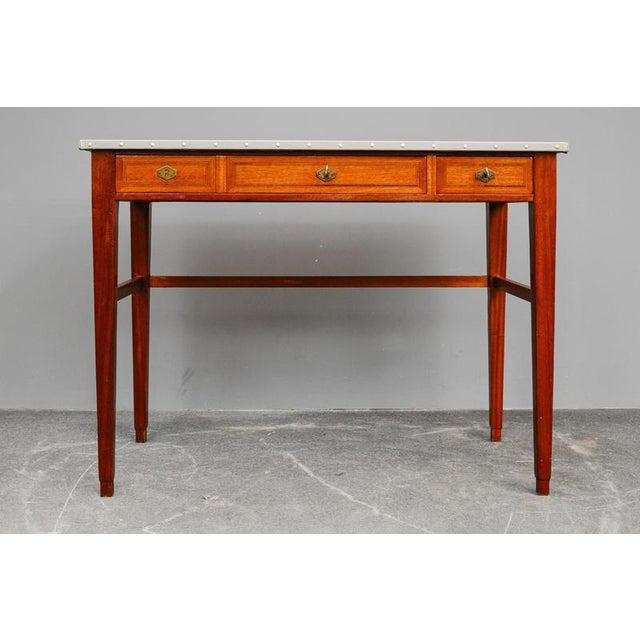 Early 20th Century Art Nouveau Desk in Mahogany For Sale - Image 12 of 18