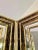 Hollywood Regency 1970s Hollywood Regency Style Adjustable Four Panel Floor Mirror Room Divider For Sale - Image 3 of 7