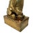 Pair of Vintage Chinese Brass Clad Temple Foo Dogs Fu Lions Figurines Bookends For Sale - Image 6 of 7