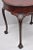 Antique Chippendale Style Rope Carved Mahogany Ball and Claw Parlor Side Table For Sale - Image 4 of 10