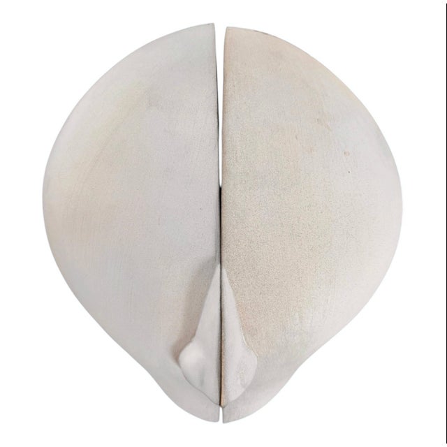 White 1990s Jamie Davis (B. 1945) Untitled, Architecture of Clay Sculpture - Set of 2 For Sale - Image 8 of 15