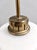 Metal Vintage Pendant Light in Opaline Glass, Teak & Brass, Italy, 1960s For Sale - Image 7 of 10