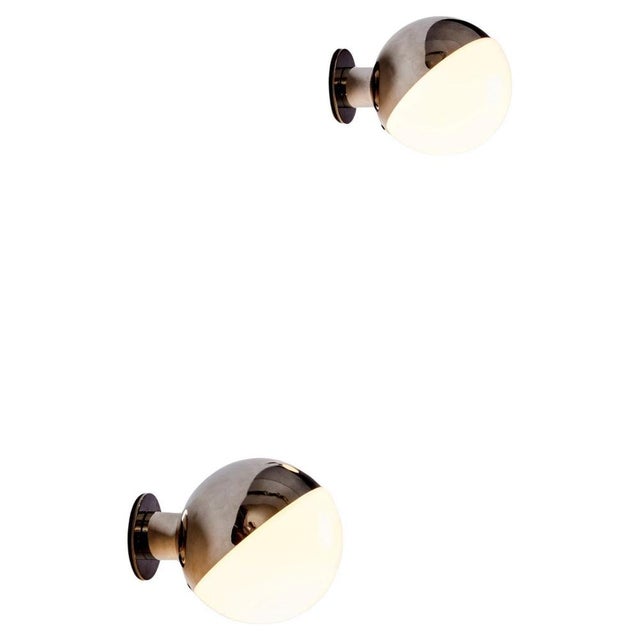 Vilhelm Lauritzen Wall Lamps Model 10630 attributed to Tue Poulsen for Louis Poulsen, 1940s, Set of 2 For Sale - Image 16 of 16