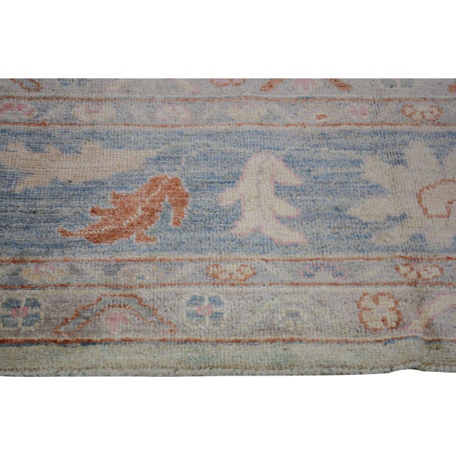 2020s New Turkish Oushak Professional Hand Knotted Wool Rug, 12'2x17'8 For Sale - Image 5 of 5