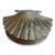 Vintage Brass Scallop Shell Trinket Box For Sale