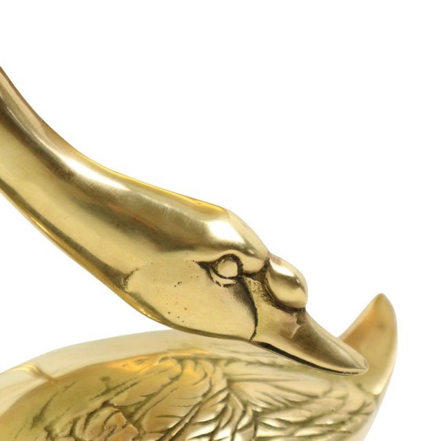 Large Hollywood Regency Swan Table Lamp from Regina, Italy, 1970s For Sale - Image 18 of 18